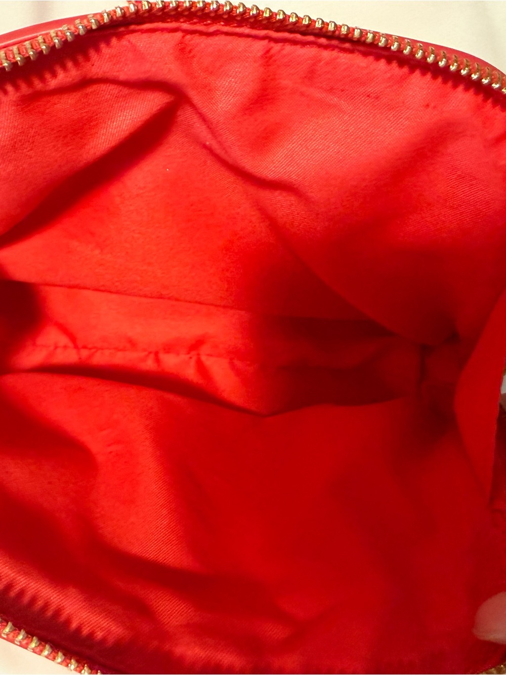 Red Leather Crossbody Bag - Women Bags - Picture 2 of 5